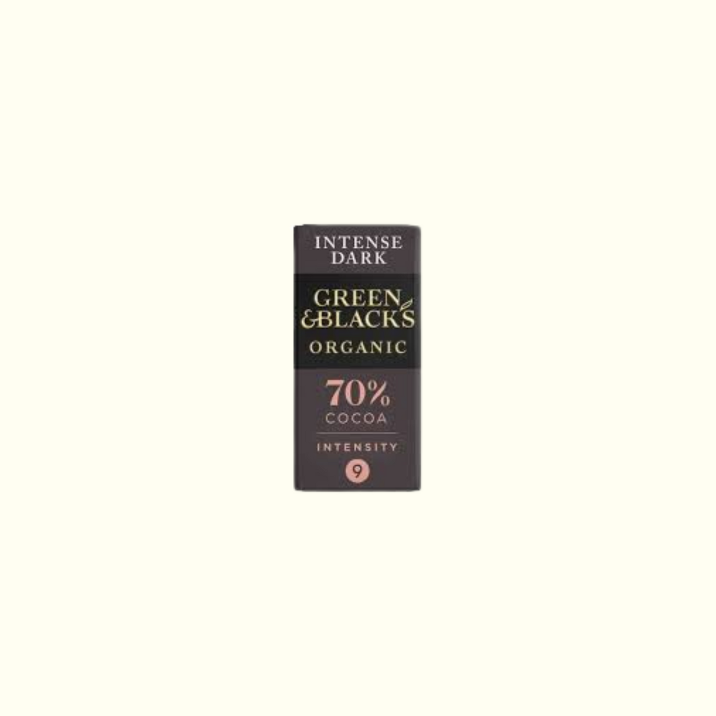 Green and Black's Organic Dark Chococlate - 70% cocoa  - Delicious smooth dark chocolate for a very rich indulgent treat!